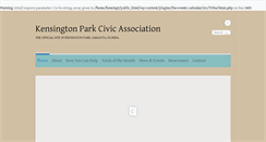 Desktop Screenshot of kensingtonparksrq.com